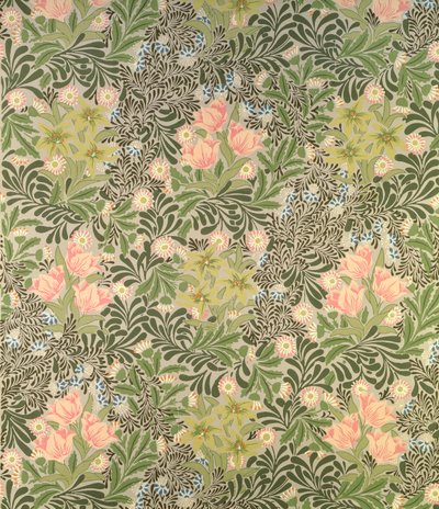 「バウアー」デザイン（テキスタイル） 作： William Morris